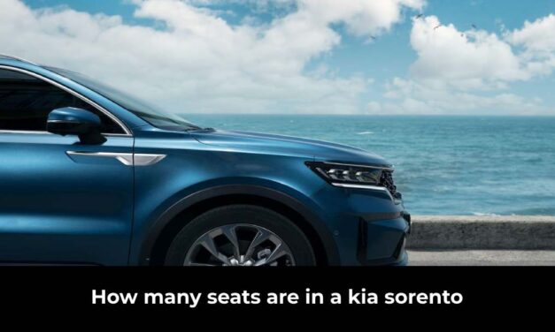 How many seats are in a kia sorento